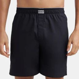 Jockey Black Regular Fit Boxers-picture-24