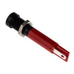RS PRO Red Panel Mount Indicator 24V DC, Mounting Hole Size 8 mm, Termination Type Solder Tab, Model No 207876 image 4