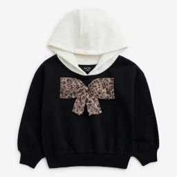 HOP Kids by Westside Black Bow-Detailed Sweatshirt-image-92