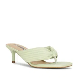 Bata Women's Green Thong Sandals-image-71