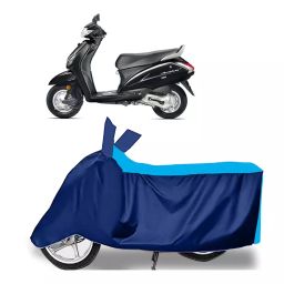 Auto Pearl Two Wheeler Cover for Honda Activa 4G - Cyan, Blue-image-97