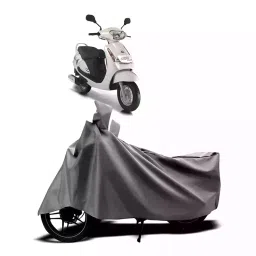 Auto Pearl Two Wheeler Cover with Bag for Mahindra Duro, Silver-image-15