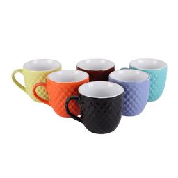 CDI Textured 6-Pieces Ceramic Cups Set image 2