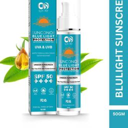 CO Sunconor Blue Light Ultra Matte Sunscreen With SPF 50 & Tea Tree Oil - 50 g-56