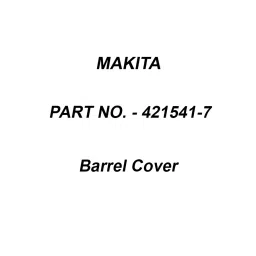 Makita Barrel Cover Suitable For HM0810T, Part No 421541-7-picture-22