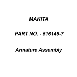 Makita 115 V Armature Assembly for HM0810TA, Part No 516146-7-picture-32