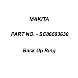 Makita Back Up Ring Size G65 for PP200DRG, Part No SC06503630-image-10