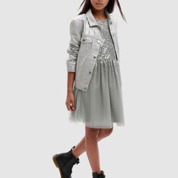 GAP Girls Embellished Fit & Flare Dress-image-53