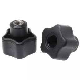 RS PRO Black Multiple Lobes Clamping Knob M6 Threaded Through Hole, 7027673-image-60