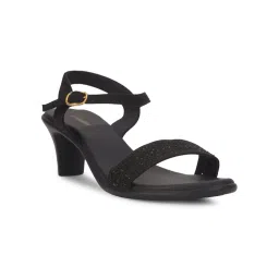Bata Black Women Heel Sandals-picture-9