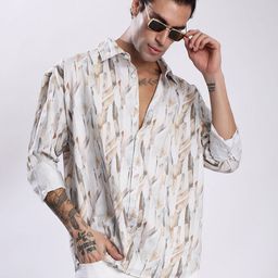 The Roadster Lifestyle Co. Men Relaxed Fit Abstract Printed Cotton Casual Shirt-image-35