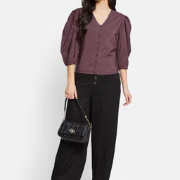 METTLE Puff Sleeve Cotton Top image 5