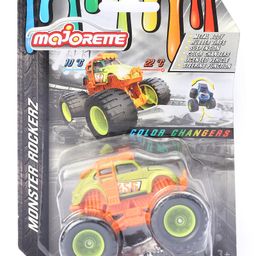 Majorette Monster 456 Rockerz Color Changers DIe Cast Free Wheel Monster Truck - Multicolour-13