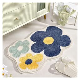 Roseate Triplet Super Soft Anti Skid Super Absorbent Mats  - 40 x 60 cm-picture-17