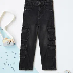 max Boys Regular Fit Mid-Rise Light Fade Jeans-image-32