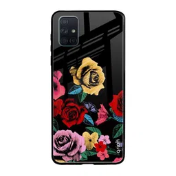 QRIOH Floral Printed Samsung Galaxy A51 Back Case Mobile Accessories-picture-39