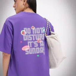 glitchez Weekend Printed Oversized T-shirt-picture-20