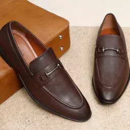 Louis Stitch Men's Brown Formal Loafers-picture-3