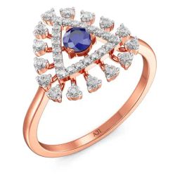 Joyalukkas 18k Rose Gold & Diamond Ring for Women-picture-29