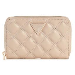 Guess Light Beige Quilted Giully Medium Zip Around Wallet-picture-12