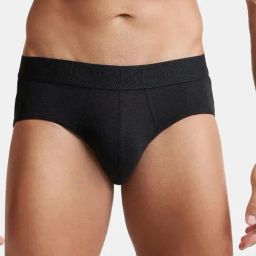Jockey Black Melange Briefs-picture-45