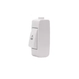 HOSPER 6 A 1 Module W/C Type Polycarbonate Bell Push Bed Switch, H552-picture-1
