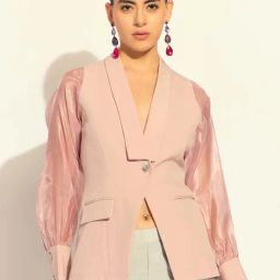 Powersutra Pink Plain Top-image-56