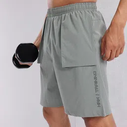 HRX by Hrithik Roshan Men Typography Printed Mid-Rise Training Shorts-picture-28