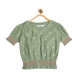 Elle Kids Olive Top-image-70