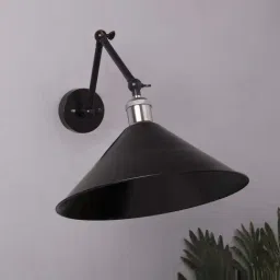 Homesake Black Edison 360 Barn Cone Shade Wall Lamp - Set of 1-picture-33