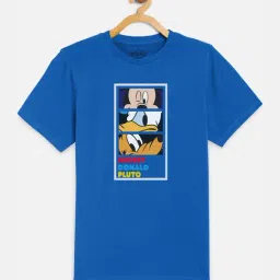 Mickey & Friends Printed Tshirt For Kids Boys-image-4