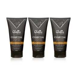 Globus Naturals Charcoal Peel Off Mask - 100 gm (Pack of 3)-32