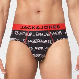 Jack & Jones Black Printed Briefs-picture-26
