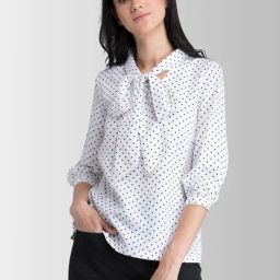 FableStreet White Printed Top-image-43