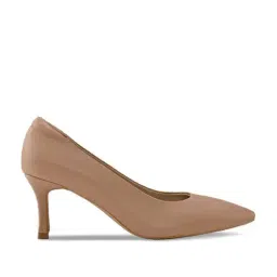 Rocia by Regal Women's Beige Stiletto Pumps-image-94
