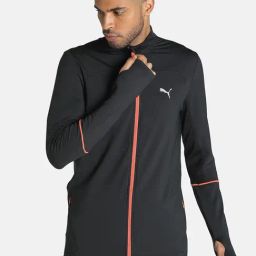 Puma one8 Black Full Sleeves Jacket-image-0