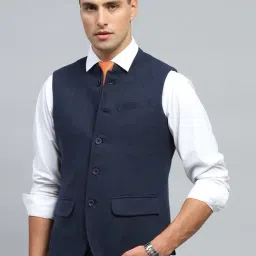 Monte Carlo Navy Blue Regular Fit Jacket-picture-41