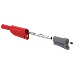 MULTICOMP PRO Banana Plugs & Jacks BANANA PLUG, STACKING, 4MM, 36A, RED, 76-1280-24