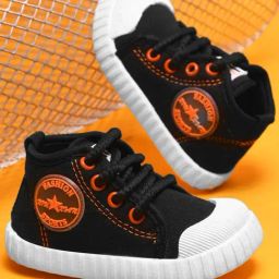 KATS Kids Black Sneakers-84