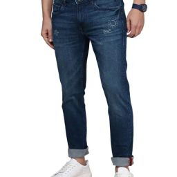 Simon Carter London Slim Lightly Washed Mid Rise Jeans-image-33