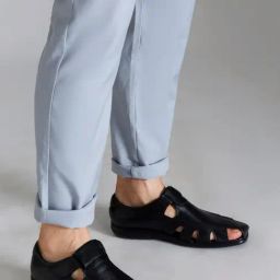 Zoom Shoes Men's Black Fisherman Sandals-picture-23