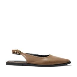 Forever Glam by Pantaloons Women's Brown Back Strap Sandals-picture-7