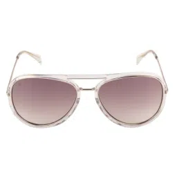 Xpres Grey Aviator Unisex Sunglasses-image-37