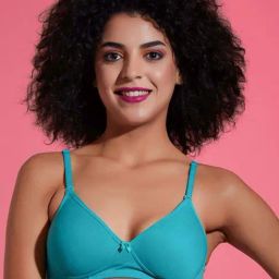 Clovia Sea Green Non Wired Padded Push-up Bra-image-32