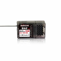 Radiolink R6F RC Receiver, 2.4 GHz, 6 Channel Long Range up to 400 m, for Cars, Boats, Compatible with RC4GS/RC6GS Series T8FB/T8S - RS6094Radiolink R6F RC Receiver, 2.4 GHz, 6 Channel Long Range up to 400 m, for Cars, Boats, Compatible with RC4GS/RC6GS Series T8FB/T8S - RS6094-8