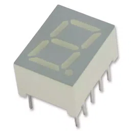 KINGBRIGHT Display, Led, 0.39", Red, Anode, SA39-11EWA (Pack of 5 Pcs)-41