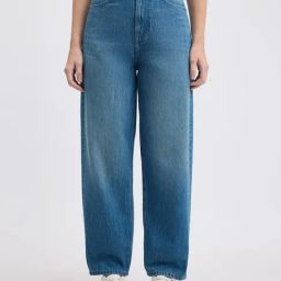 Pepe Jeans Blue Barrel Fit High Rise Jeans-picture-14