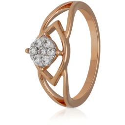 Malabar Gold and Diamonds 18k Rose Gold Diamond Ring-picture-31