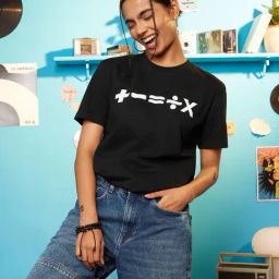 The Souled Store Black Regular Print T-Shirt-picture-11
