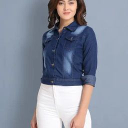 BUYNEWTREND Blue Regular Fit Jacket-image-21